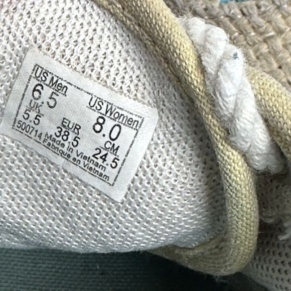 Vans One Piece Authentic Nami Straw Hat Crew Shoe Sneaker Men 6.5 / Womens 8 - Picture 10 of 16